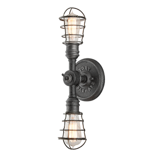 Conduit Wall Sconce AGED PEWTER