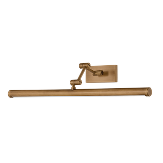 ISAAC Picture Light with PATINA BRASS Finish