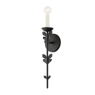 Florian Wall Sconce BLACK IRON