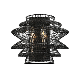 Kokoro Wall Sconce with SOFT BLACK Finish
