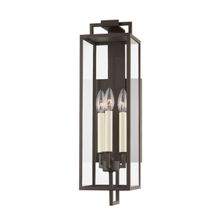 BECKHAM Wall Sconce with TEXTURED BRONZE Finish