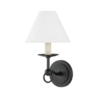 Massi Wall Sconce with FORGED IRON Finish