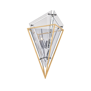 Epic Wall Sconce with Gold Leaf Finish