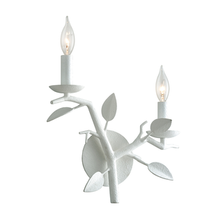 Aubrey Wall Sconce with GESSO WHITE Finish