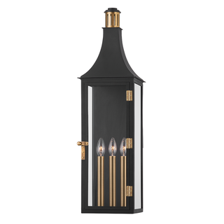 WES Wall Sconce with PATINA BRASS Finish
