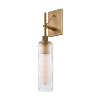 SHENANDOAH Wall Sconce with PATINA BRASS Finish