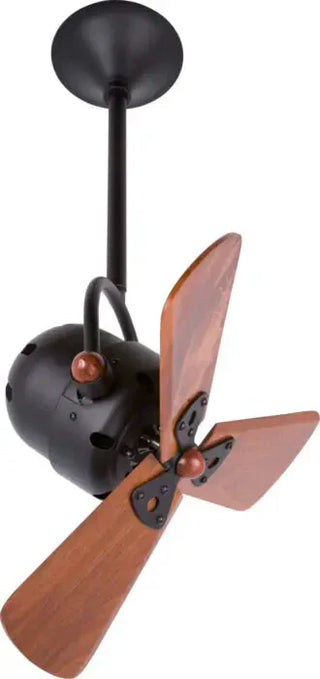 Bianca 16 Inch Wood Direcional ceiling fan. Multiple finish options to choose from.