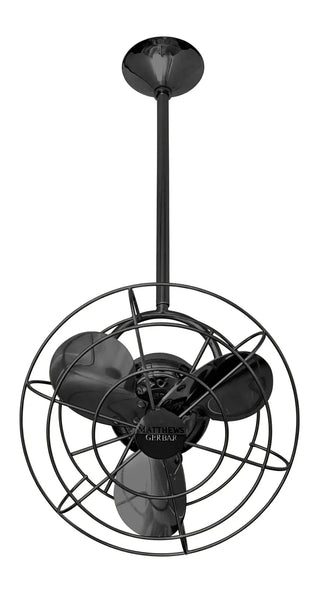 Bianca 13 Inch Metal Direcional ceiling fan. Multiple finish options to choose from.