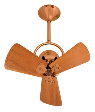 Bianca 16 Inch Wood Direcional ceiling fan. Multiple finish options to choose from.