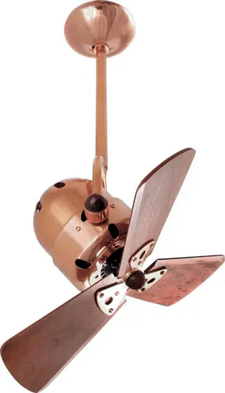 Bianca 16 Inch Wood Direcional ceiling fan. Multiple finish options to choose from.