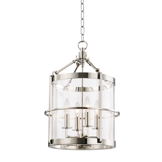 Ren Lantern with Polished Nickel Finish