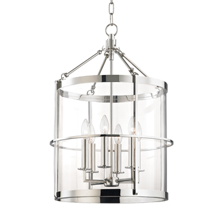 Ren Lantern with Polished Nickel Finish