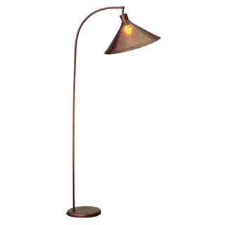 150W 3 Way Arc Floor Lamp W/Mica Shade