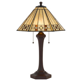 60W X 2 Tiffany Table Lamp