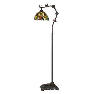 60W Cotulla Downbrdige Tiffany Metal Floor Lamp