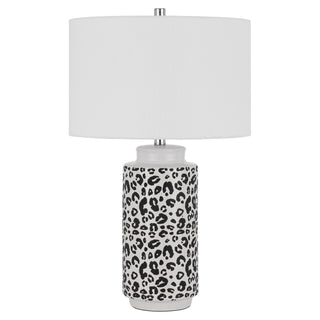 Exeter Ceramic Table Lamp With Hardback Drum Shade