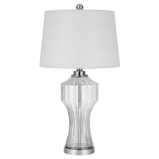 Reston Column Glass Table Lamp