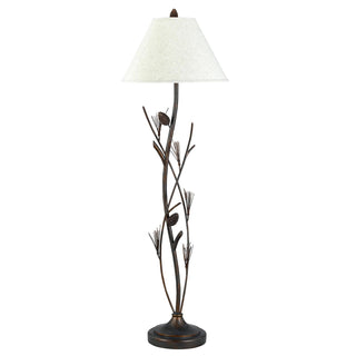 150W 3 Way Pine Twig Wrought Iron Floor Lamp