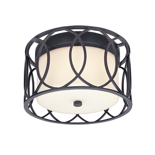 Sausalito Flush Mount with TEXTURED IRON Finish