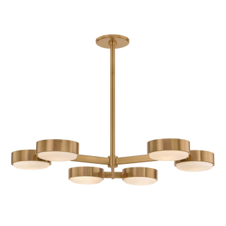 RORY Semi Flush with PATINA BRASS Finish