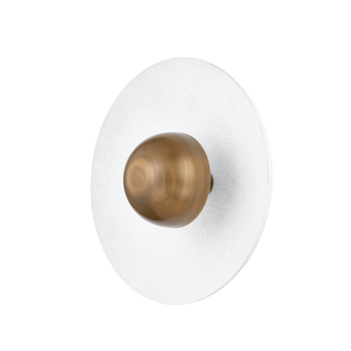 NOAH Flush Mount with PATINA BRASS Finish