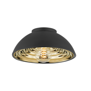 Eclipse Flush Mount with Soft Black Finish