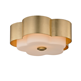 Allure Flush Mount Gold Leaf