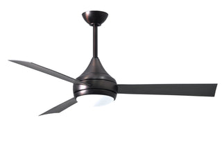 Donaire outdoor rated 52 Inch 3-Blade paddle fan. Multiple finish options to choose from.