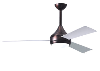 Donaire outdoor rated 52 Inch 3-Blade paddle fan. Multiple finish options to choose from.