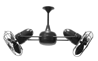 Duplo Dinamico 39 Inch Metal 360” rotational dual head ceiling fan. Multiple Finsh options to choose from.