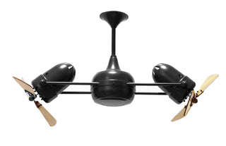 Duplo Dinamico 36 Inch Wood 360” rotational dual head ceiling fan. Multiple Finsh options to choose from.