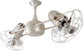 Duplo Dinamico 39 Inch Metal 360” rotational dual head ceiling fan. Multiple Finsh options to choose from.