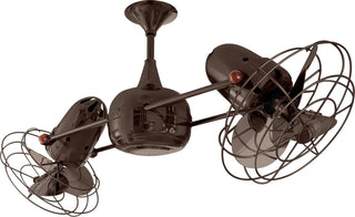 Duplo Dinamico 39 Inch Metal 360” rotational dual head ceiling fan. Multiple Finsh options to choose from.