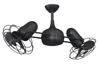 Dagny 39 Inch Metal 360° double-headed rotational ceiling fan. Multiple size and finish options to choose from.