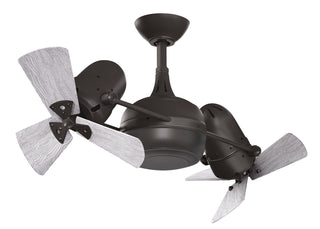 Dagny Wood 41 Inch 360° double-headed rotational ceiling fan. Multiple size and finish options to choose from.