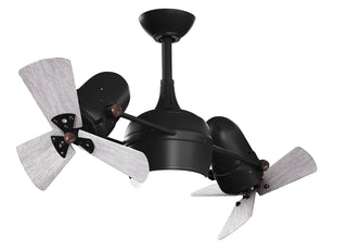 Dagny LK Wood 41 Inch 360° double-headed rotational ceiling fan. Multiple size and finish options to choose from.