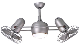 Dagny 39 Inch Metal 360° double-headed rotational ceiling fan. Multiple size and finish options to choose from.