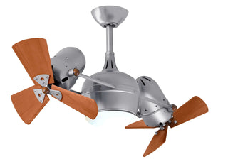 Dagny LK Wood 41 Inch 360° double-headed rotational ceiling fan. Multiple size and finish options to choose from.