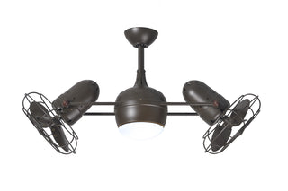 Dagny LK 39 Inch Metal 360° double-headed rotational ceiling fan. Multiple size and finish options to choose from.