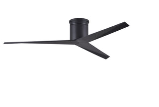 Eliza 3-blade paddle fan. Multiple Finish options to choose from. Matte Black / Matte Black Finish / 56 Inch