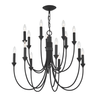 Cate Chandelier FORGED IRON