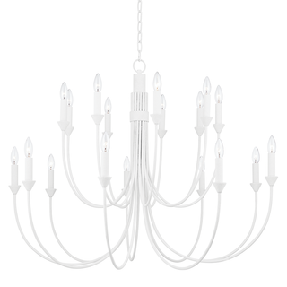 Cate Chandelier GESSO WHITE