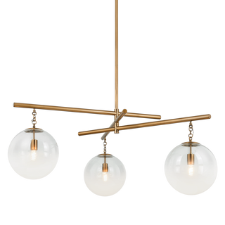 Wade Chandelier with PATINA BRASS Finish