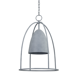 Wisteria Lantern with WEATHERED ZINC Finish