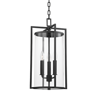 Percy Lantern with TEXTURED BLACK Finish