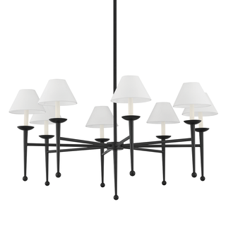 London Chandelier FORGED IRON