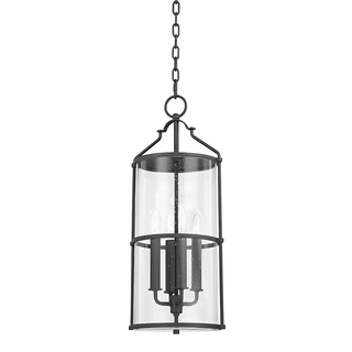 Burbank Lantern TEXTURED BLACK