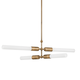 Darby Chandelier with PATINA BRASS Finish