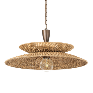 LANDRY Pendant with BRONZE LEAF Finish