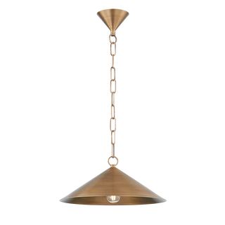 MIDVALE Pendant with PATINA BRASS Finish